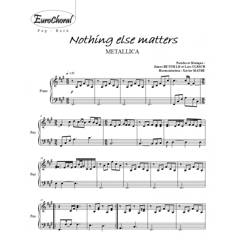 NOTHING ELSE MATTER