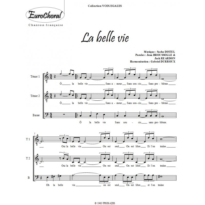 LA BELLE VIE