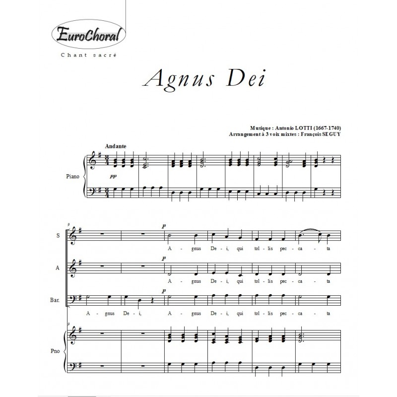 AGNUS DEI (Lotti)