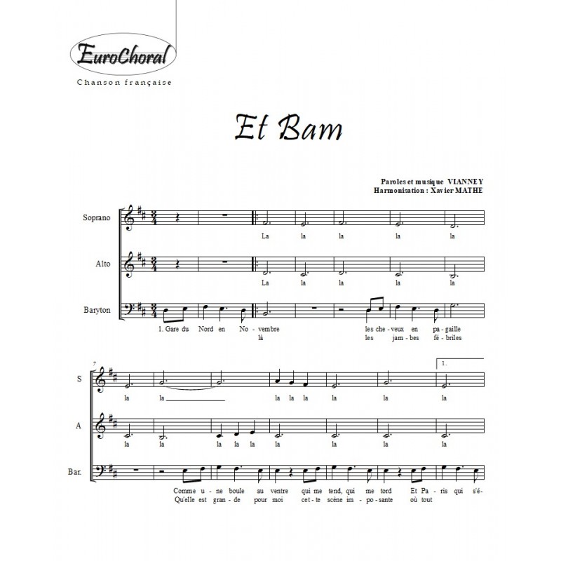 ET BAM (Choeur)