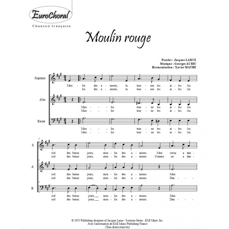 MOULIN ROUGE (3 VM)