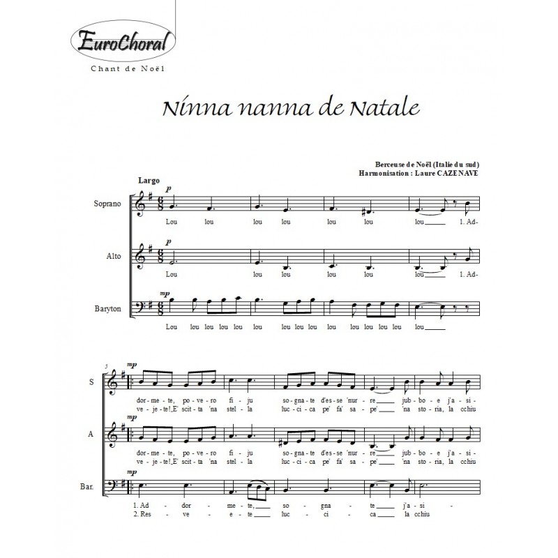 NINNA NANNA DE NATALE