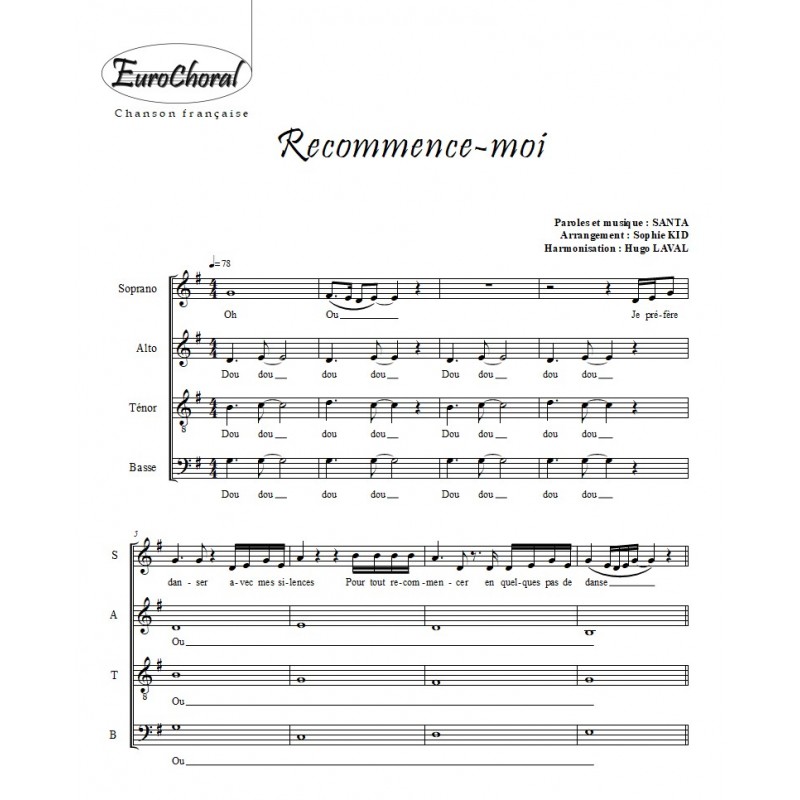 RECOMMENCE-MOI (Choeur)