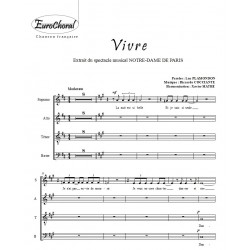 VIVRE (N.D DE PARIS) (Choeur)