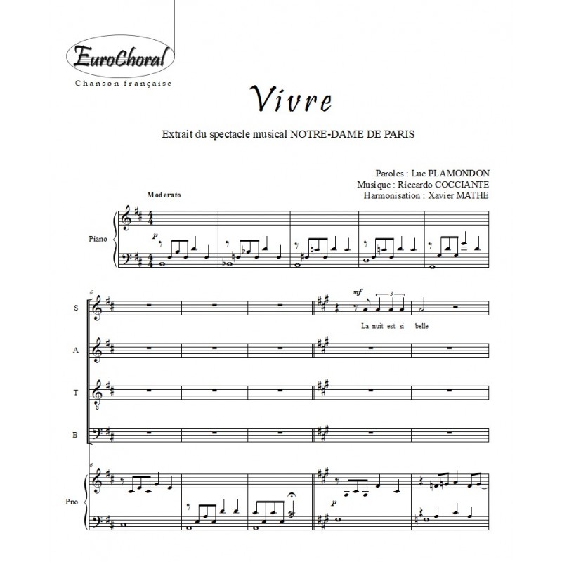 VIVRE (N.D DE PARIS) (Conducteur)