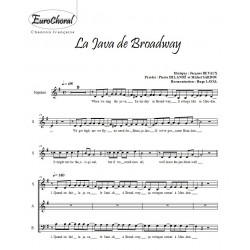 JAVA DE BROADWAY (LA) (Choeur)