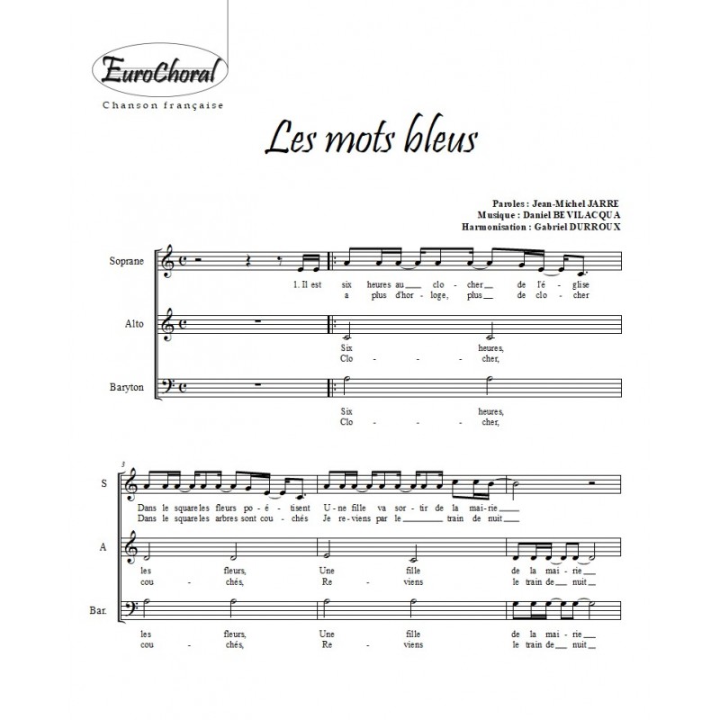 LES MOTS BLEUS