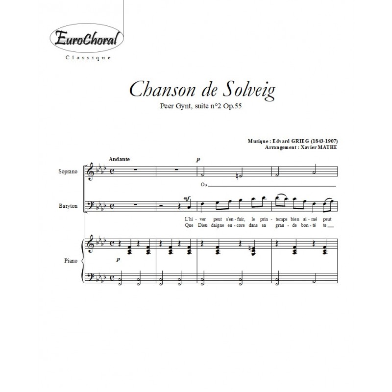 LA CHANSON DE SOLVEIG